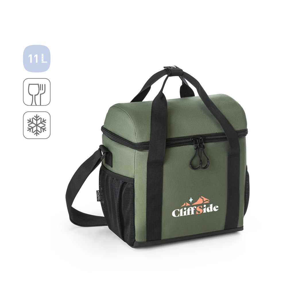 ROMA M. Gepolsterte Kühltasche aus recyceltem Polyester 600D Ripstop 11 L