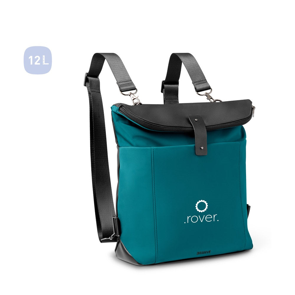 ROVER BACKPACK II. Rucksack aus Stoff und PU