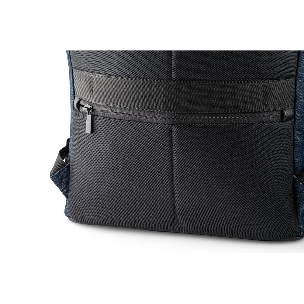 DIVERGENT BACKPACK I. Laptop-Rucksack bis zu 15.6'' aus Denim und PU – zusätzliche Ansicht
