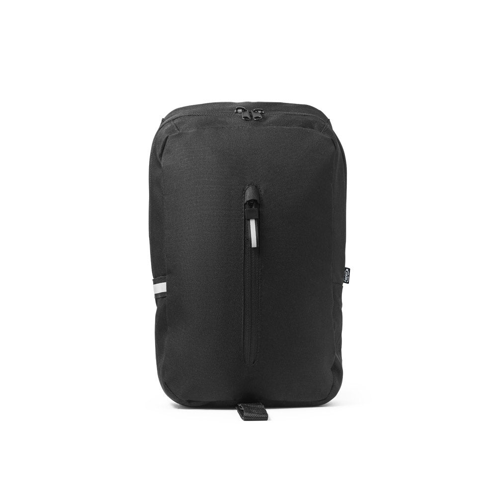 DELFOS. Rucksack mit einem Schultergurt aus 300D recyceltem Polyester und 600D recyceltem Polyester, mit 210D-Futter aus recyceltem Polyester – zusätzliche Ansicht