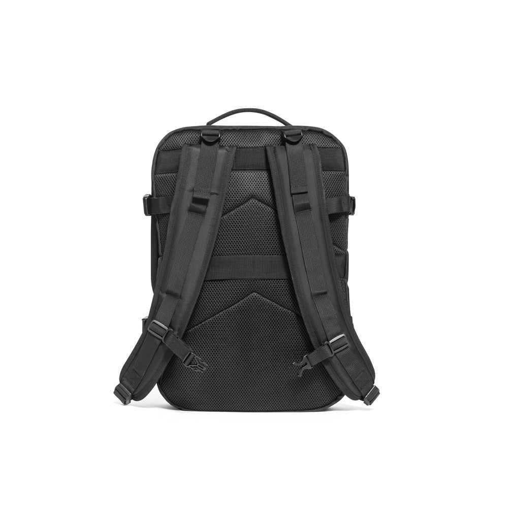 DALLAS. Hochverdichteter Reiserucksack aus recyceltem 600D-Polyester für 17.3"-Laptop – zusätzliche Ansicht