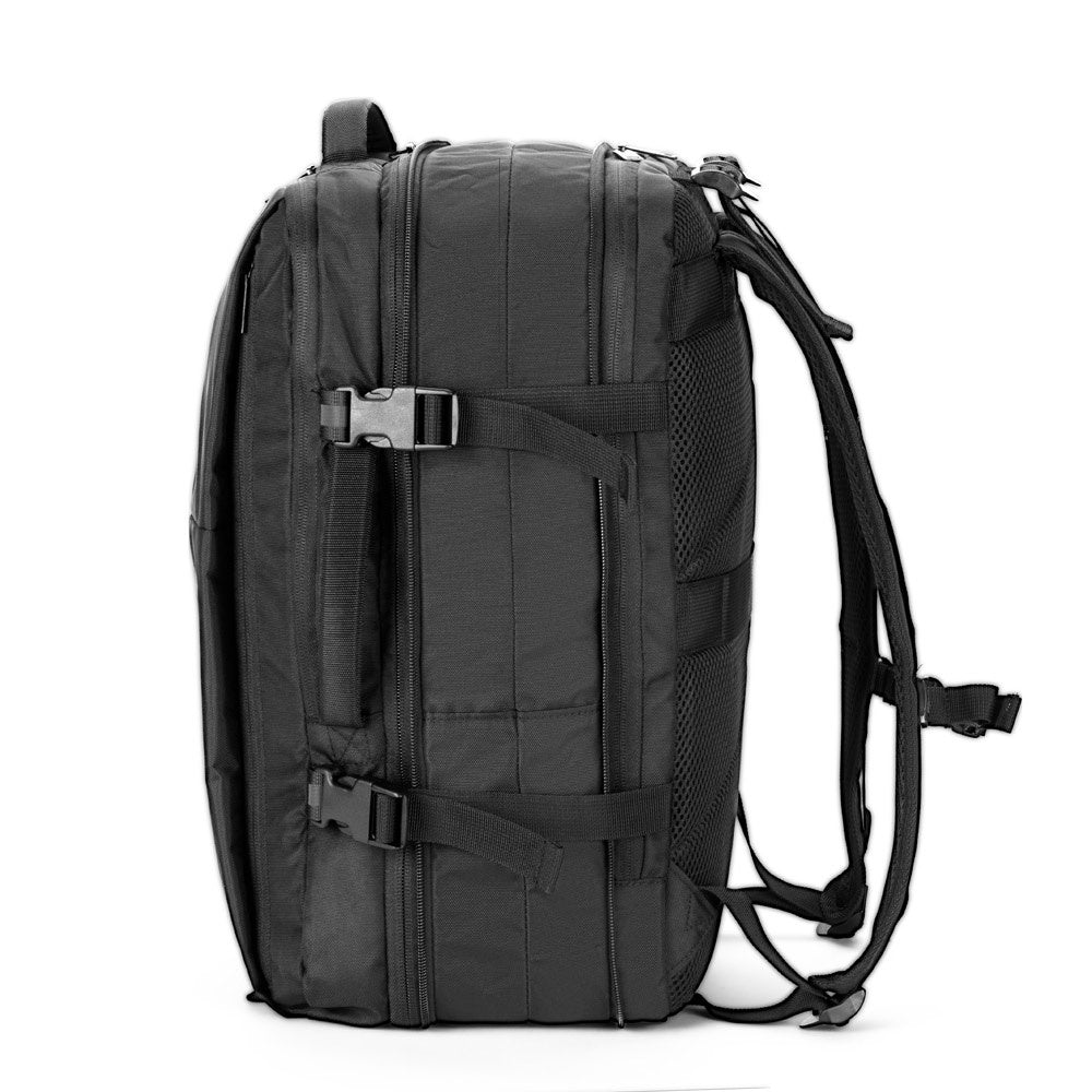 DALLAS. Hochverdichteter Reiserucksack aus recyceltem 600D-Polyester für 17.3"-Laptop – zusätzliche Ansicht