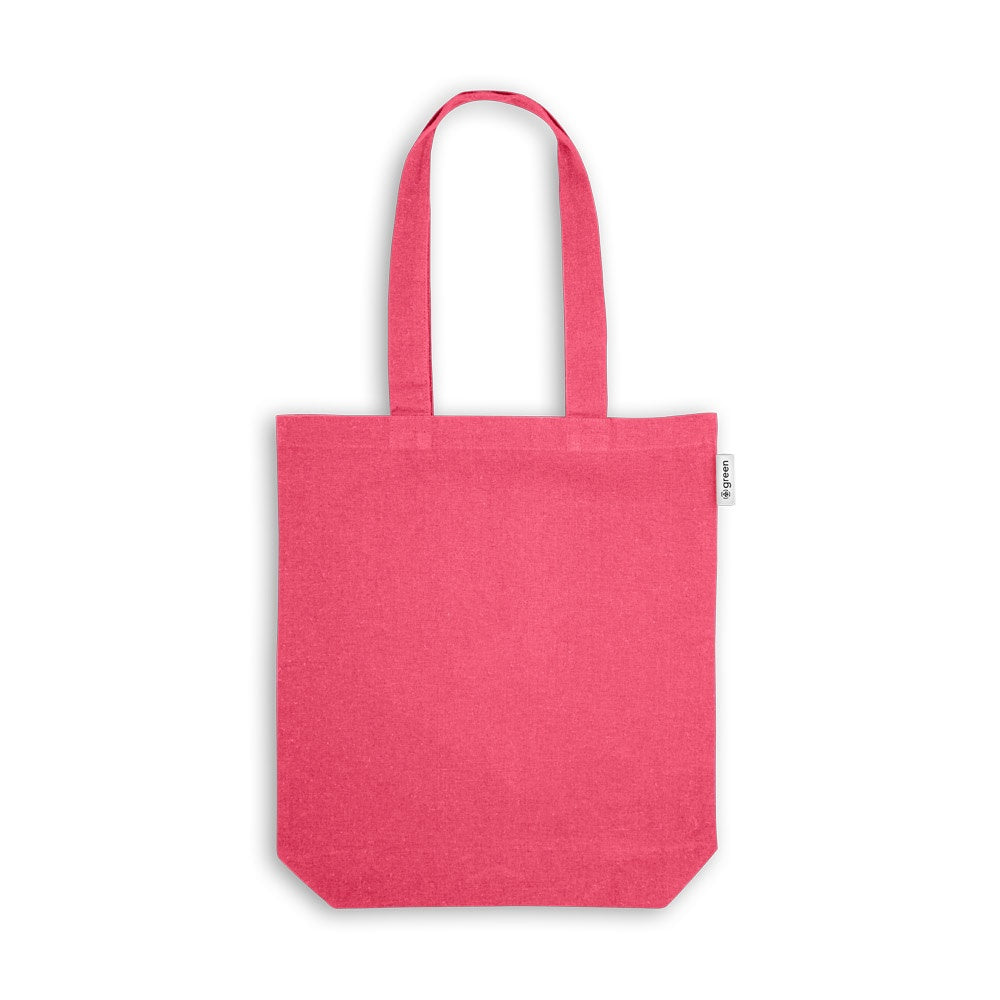 MERIDA. Tragetasche (220 g/ m²) aus Baumwolle (50%), recycelter Baumwolle (30%) und polyester (20% rPET) – zusätzliche Ansicht