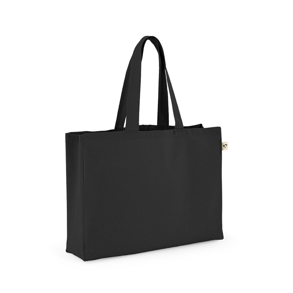 CAMDEN. Tragetasche aus Baumwolle (50%), recycelter Baumwolle (30%) und polyester (20% rPET) (280 g/m²) – zusätzliche Ansicht