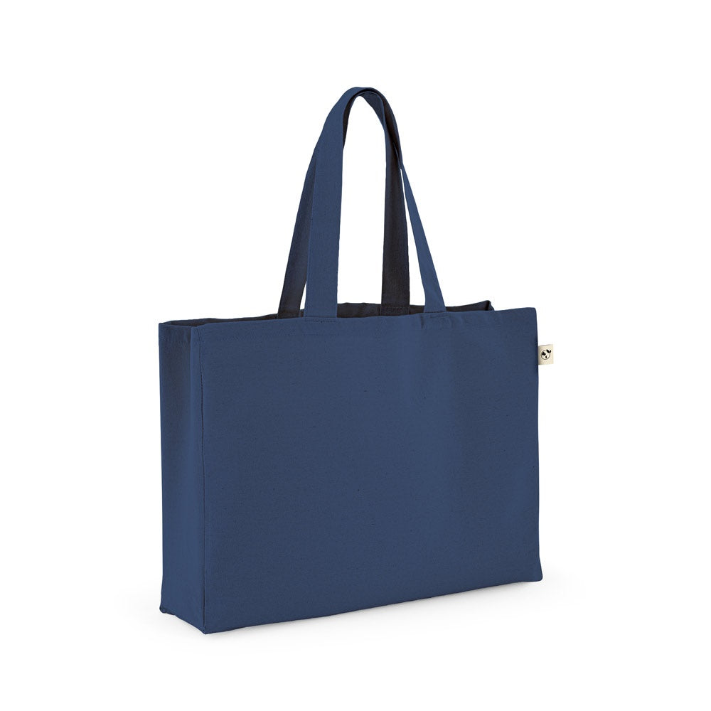 CAMDEN. Tragetasche aus Baumwolle (50%), recycelter Baumwolle (30%) und polyester (20% rPET) (280 g/m²) – zusätzliche Ansicht