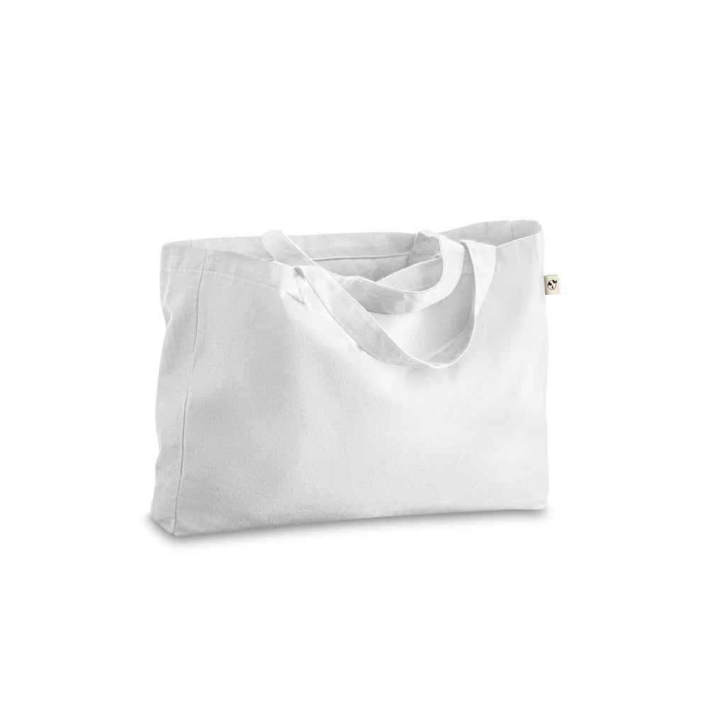 CAMDEN. Tragetasche aus Baumwolle (50%), recycelter Baumwolle (30%) und polyester (20% rPET) (280 g/m²)