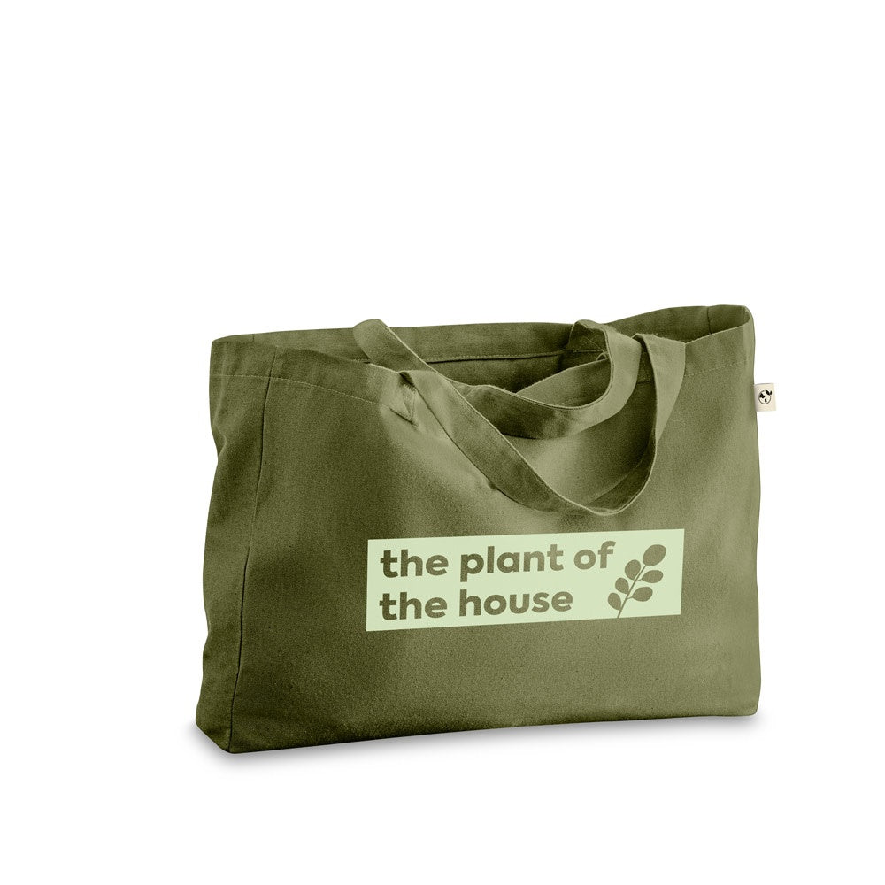 CAMDEN. Tragetasche aus Baumwolle (50%), recycelter Baumwolle (30%) und polyester (20% rPET) (280 g/m²)