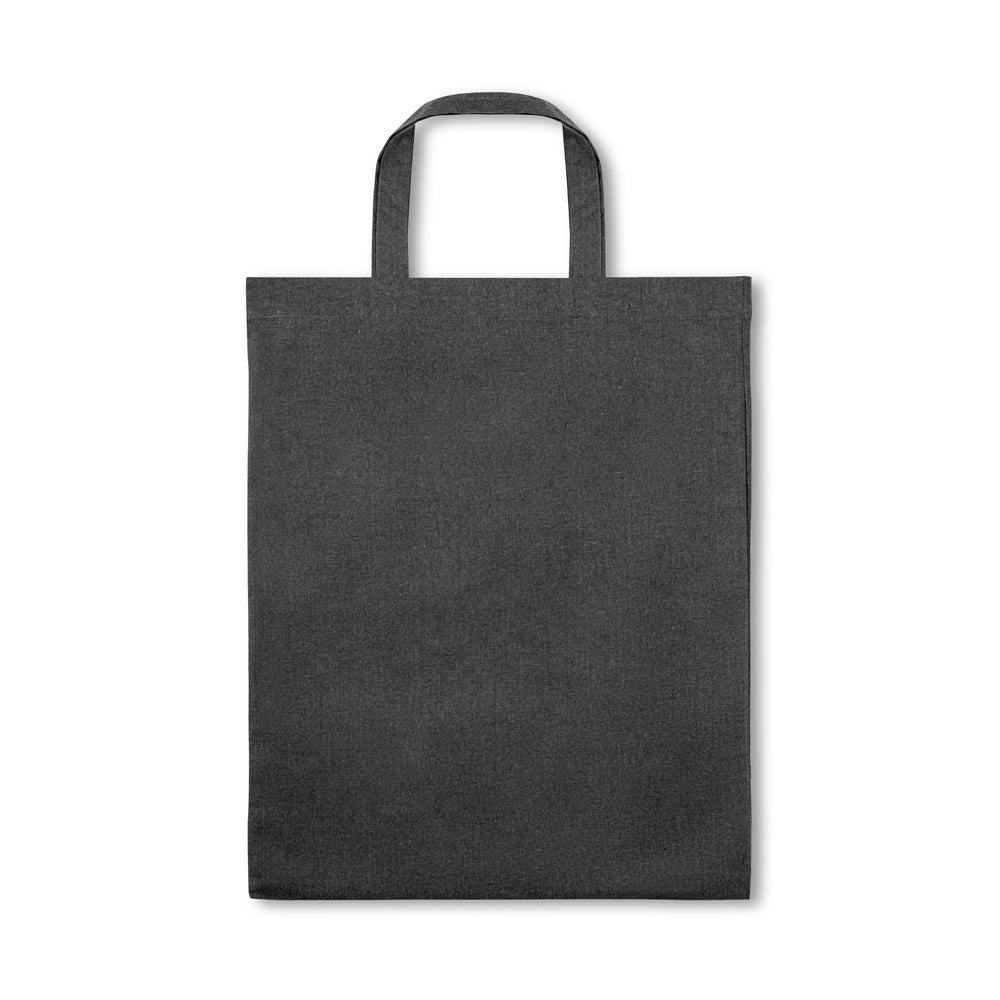 SIENA. Faltbare Tasche aus Baumwolle (50%), receycelte Baumwolle (30%) und Polyester (20% rPET) (140 g/m²) – zusätzliche Ansicht