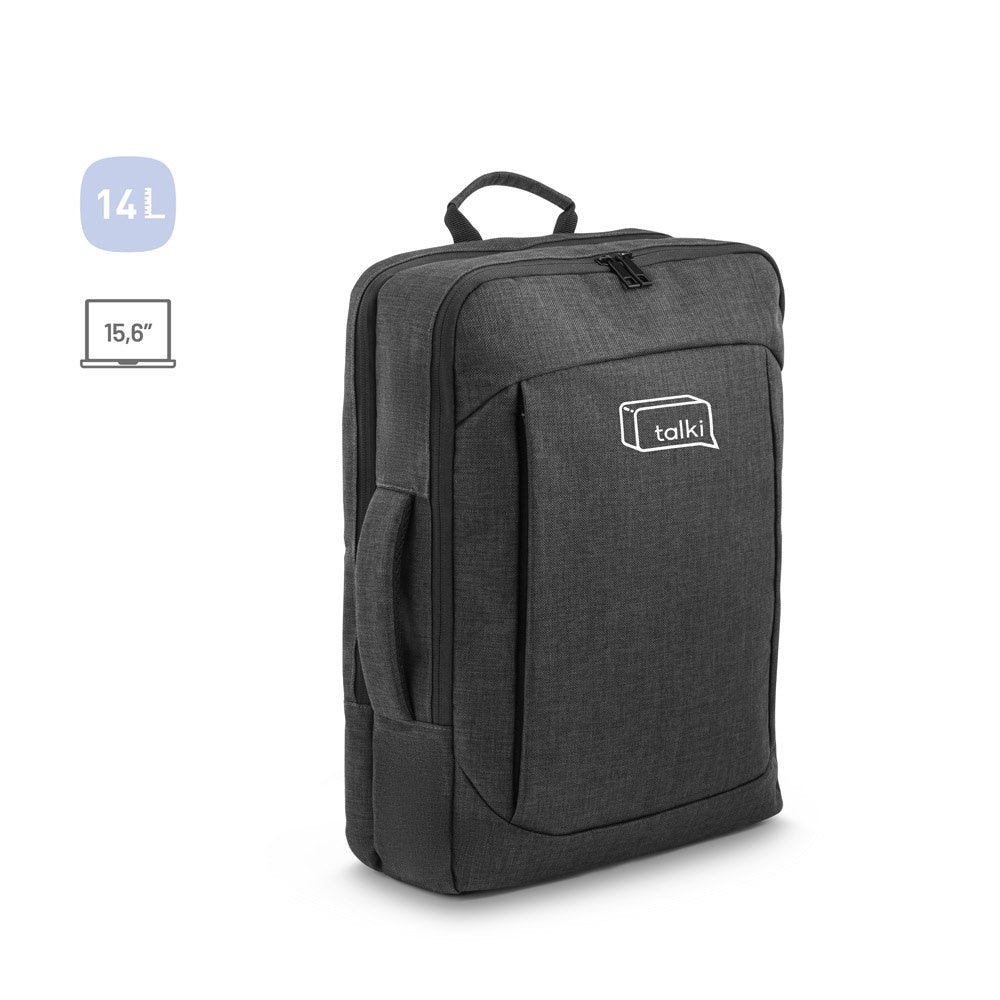 ALEXANDRIA. 2-in-1-Rucksack für 15.6"-Laptop aus 600D Polyester