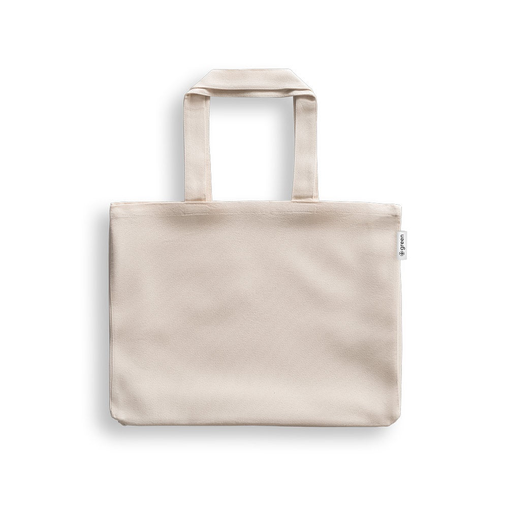 PARMA. Tragetasche aus Baumwolle (50%), recycelter Baumwolle (30%) und polyester (20% rPET) (280 g/ m²) – zusätzliche Ansicht