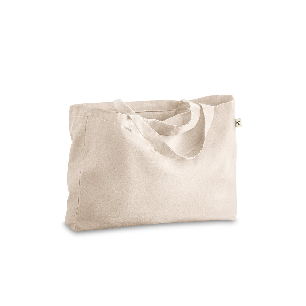 PARMA. Tragetasche aus Baumwolle (50%), recycelter Baumwolle (30%) und polyester (20% rPET) (280 g/ m²) – zusätzliche Ansicht