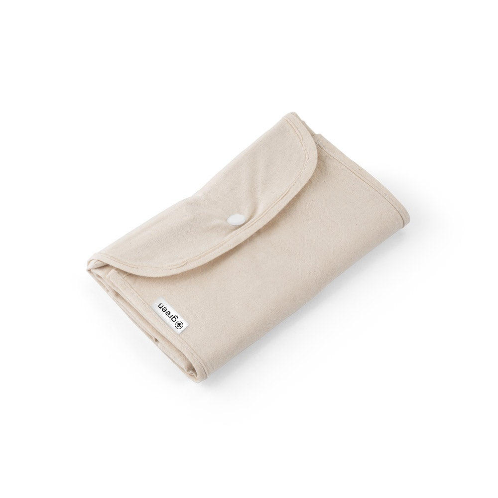 BEIRUT. Faltbare Tasche aus Baumwolle (50%), receycelte Baumwolle (30%) und Polyester (20% rPET) (140 g/m²) – zusätzliche Ansicht
