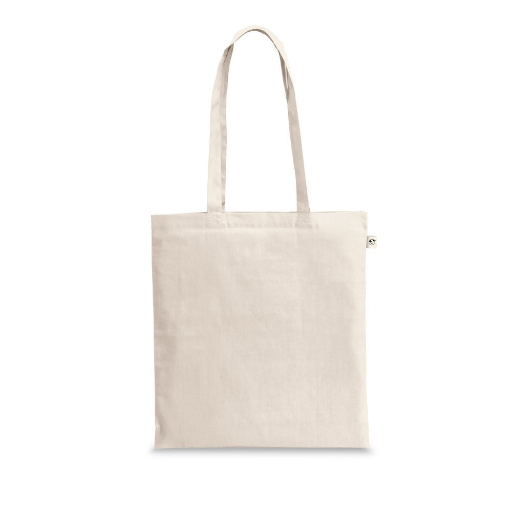 GIZA. Tasche aus 100 % recycelter Baumwolle (140 g/m²) – zusätzliche Ansicht