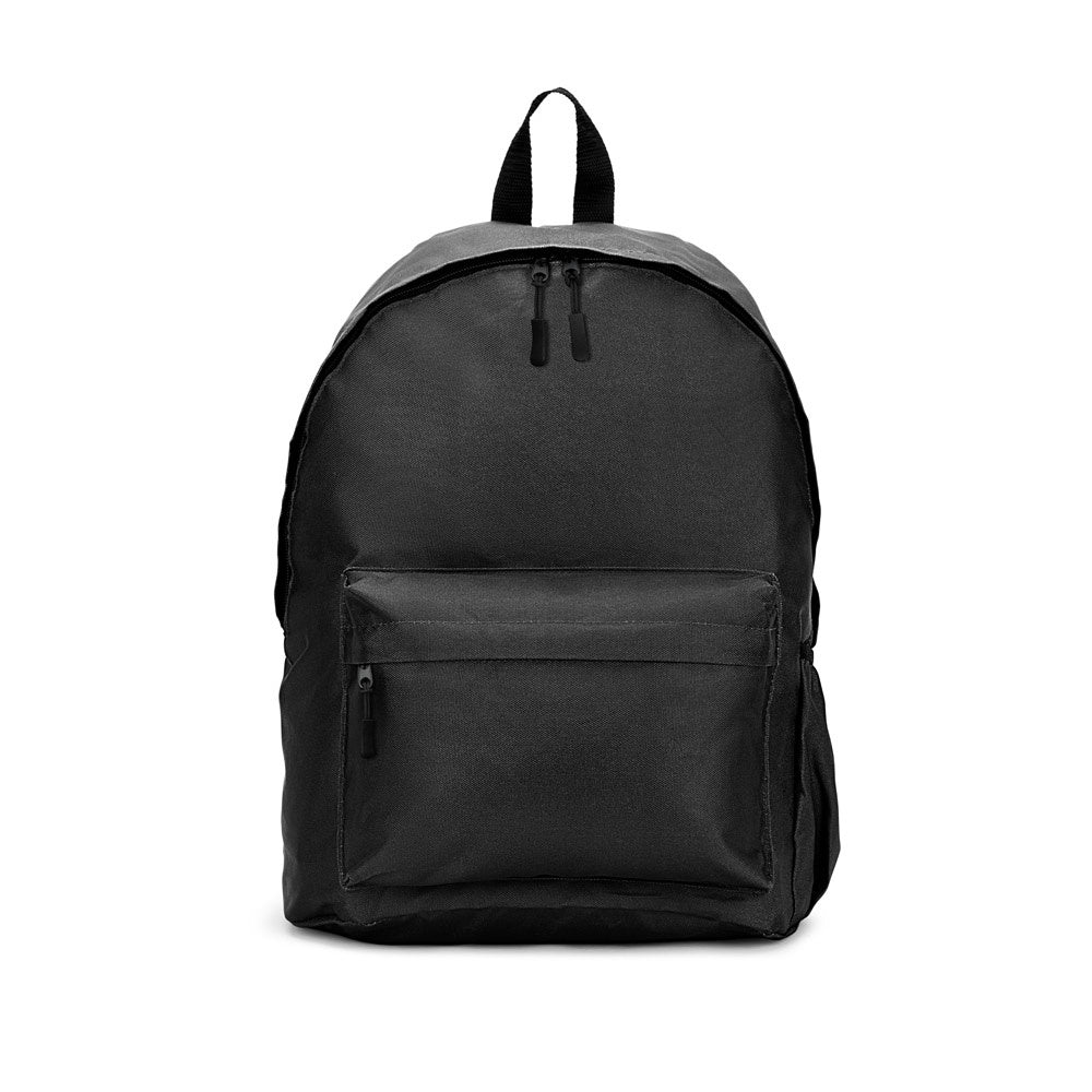 ROSARIO. Klassischer Rucksack mit zeitlosem Design aus recyceltem 600D Polyester – zusätzliche Ansicht