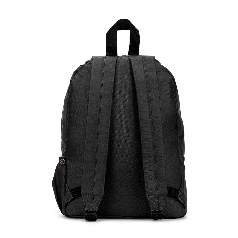 ROSARIO. Klassischer Rucksack mit zeitlosem Design aus recyceltem 600D Polyester – zusätzliche Ansicht