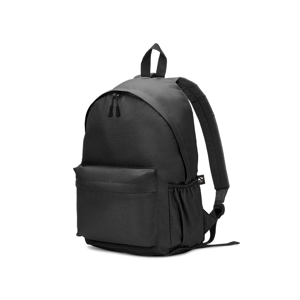 ROSARIO. Klassischer Rucksack mit zeitlosem Design aus recyceltem 600D Polyester – zusätzliche Ansicht