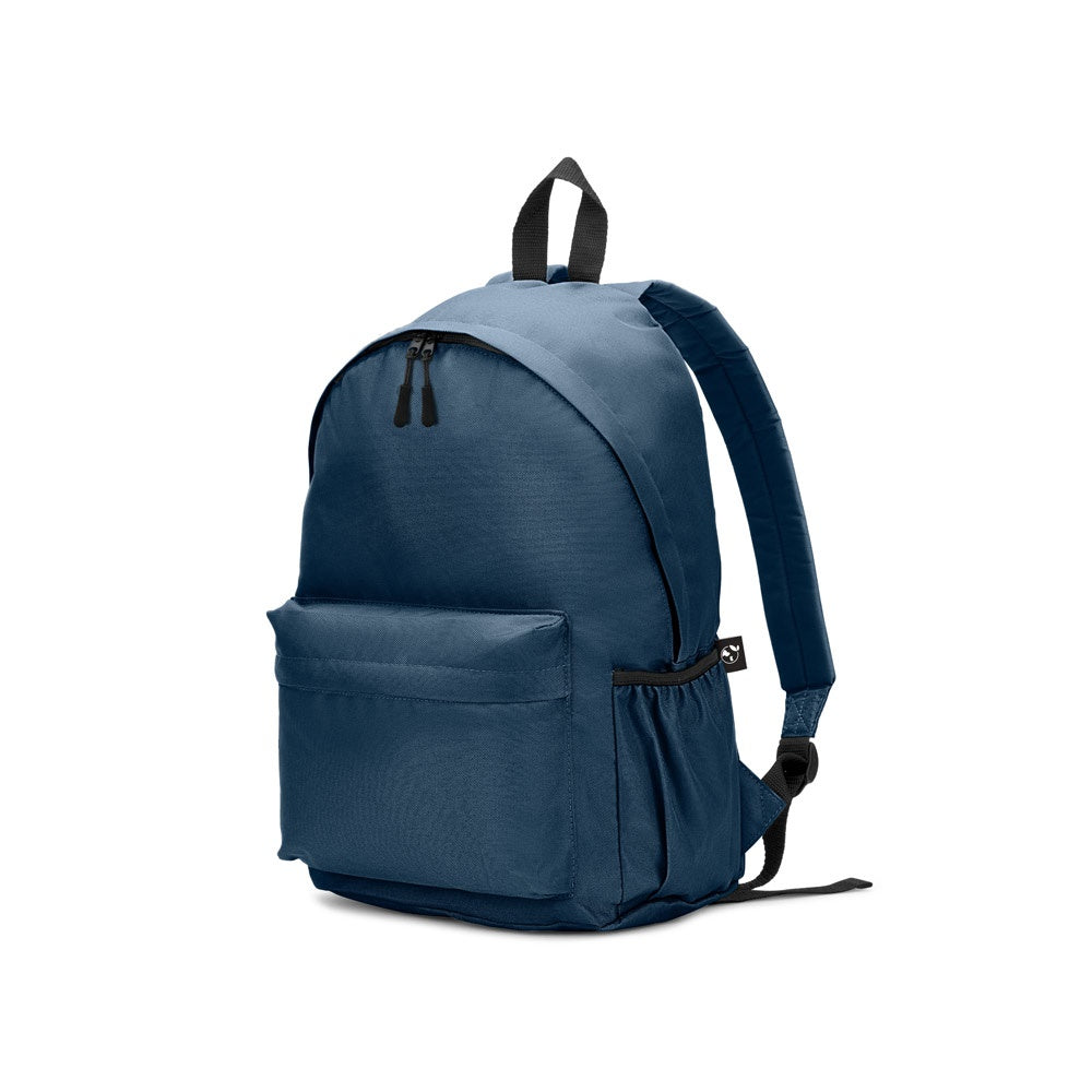 ROSARIO. Klassischer Rucksack mit zeitlosem Design aus recyceltem 600D Polyester – zusätzliche Ansicht