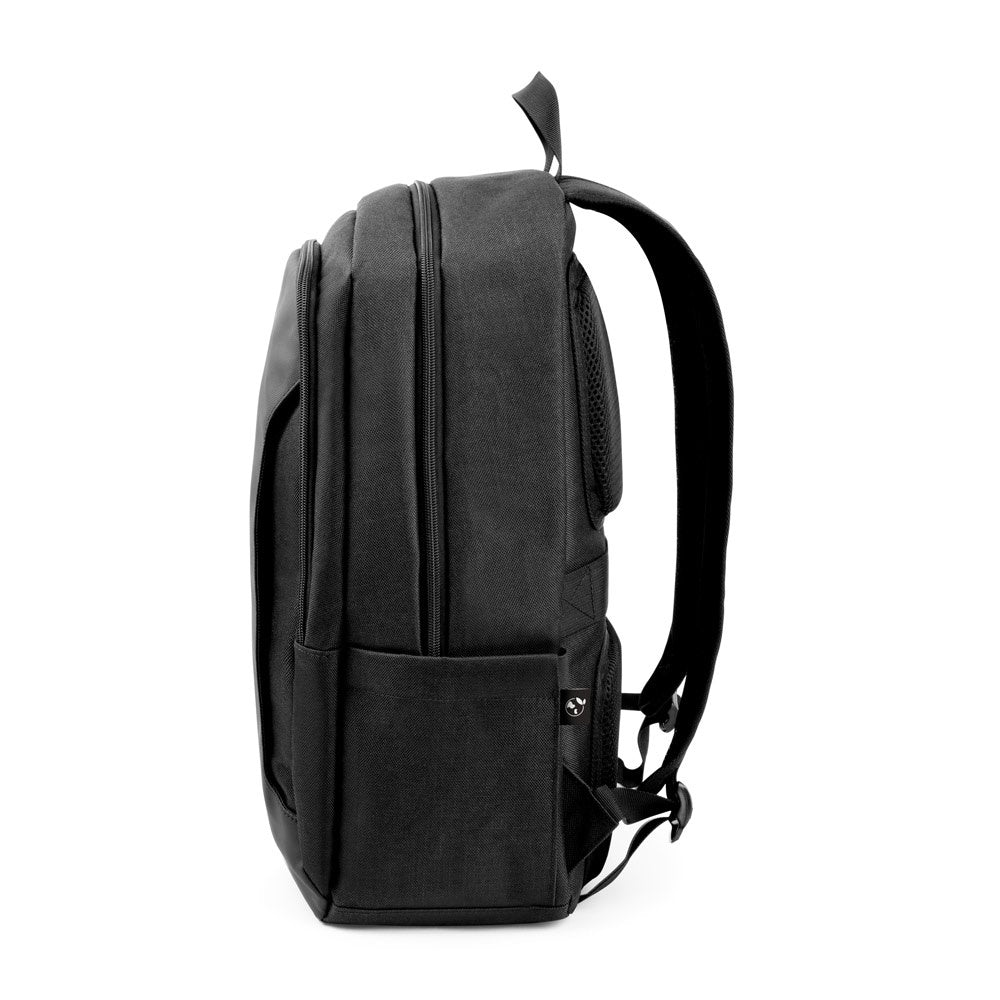 DRAMMEN. Laptop-Rucksack aus hochdichtem 600D-Recycling-Polyester – zusätzliche Ansicht
