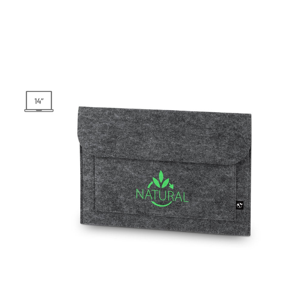 FELPY SLEEVE. Laptoptasche aus recyceltem Filz (100% rPET)