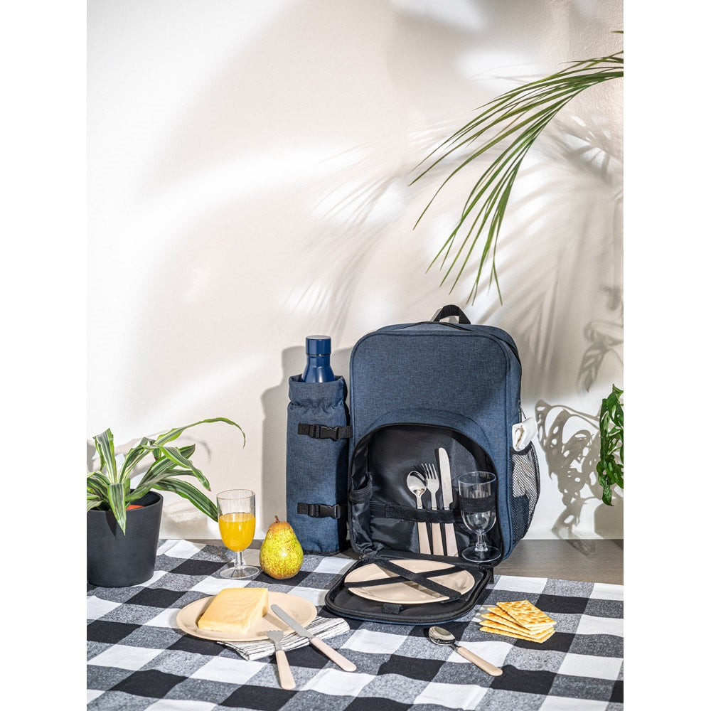 WHITSUNDAY. Picknick-Kühlrucksack aus 600D, recyceltem Polyester, mit hoher Dichte – zusätzliche Ansicht