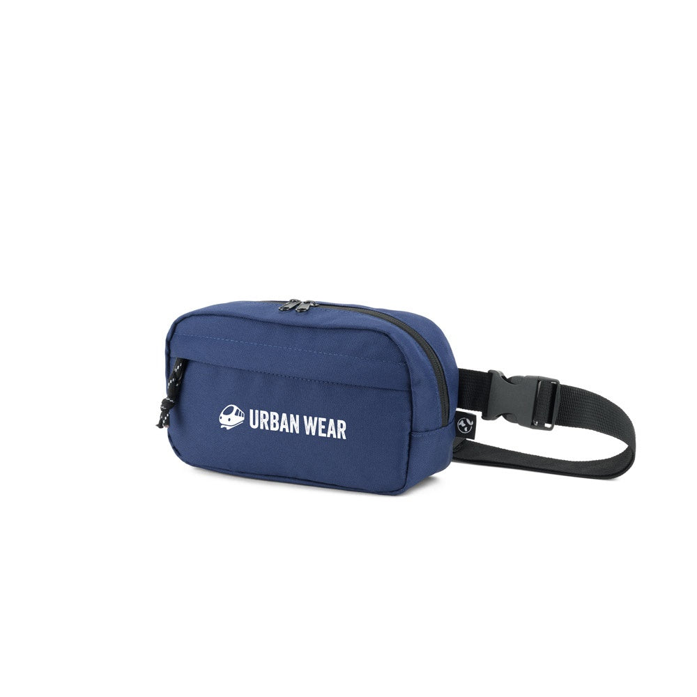MYKONOS. Gürteltasche aus 600D recyceltem Polyester und Innenfutter aus 210D recyceltem Polyester
