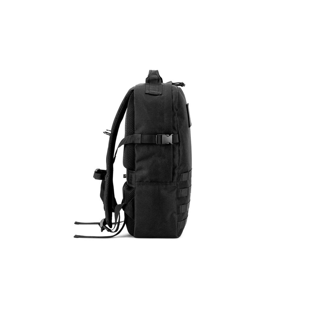 EDINBURGH BPACK. Rucksack im Militärstil aus 600D HD recyceltem Polyester und Innenfutter aus 210D recyceltem Polyester 17.3“ – zusätzliche Ansicht