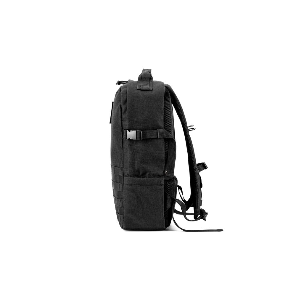 EDINBURGH BPACK. Rucksack im Militärstil aus 600D HD recyceltem Polyester und Innenfutter aus 210D recyceltem Polyester 17.3“ – zusätzliche Ansicht
