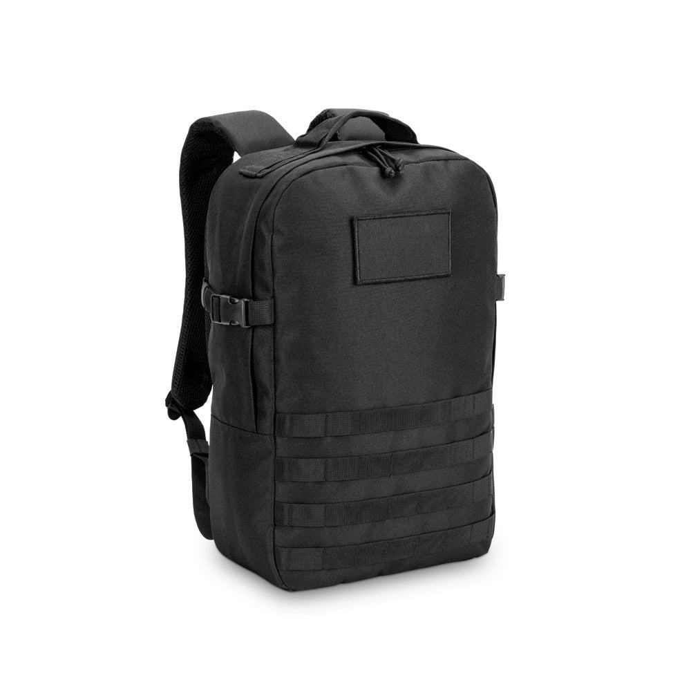 EDINBURGH BPACK. Rucksack im Militärstil aus 600D HD recyceltem Polyester und Innenfutter aus 210D recyceltem Polyester 17.3“ – zusätzliche Ansicht