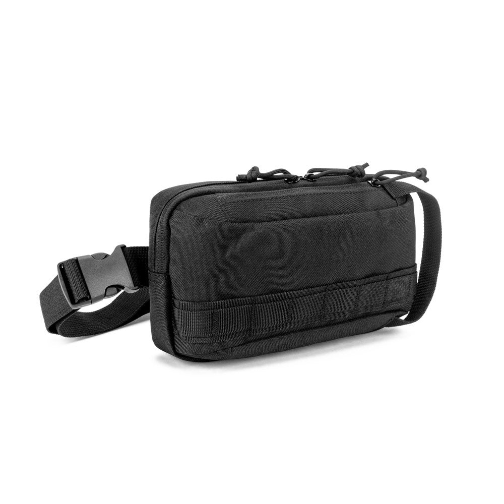 EDINBURGH. Gürteltasche aus hochdichtem 600D-Recyclingpolyester und 210D-Recyclingpolyesterfutter – zusätzliche Ansicht