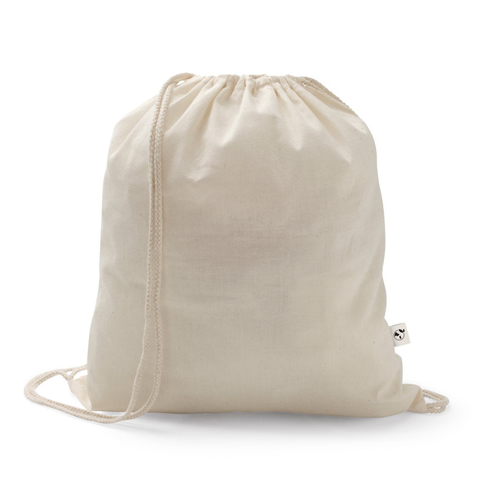 SALAMANCA. Turnbeutel aus recycelter Baumwolle (70%) und Polyester (30% rPET) (150 g/m²) – zusätzliche Ansicht