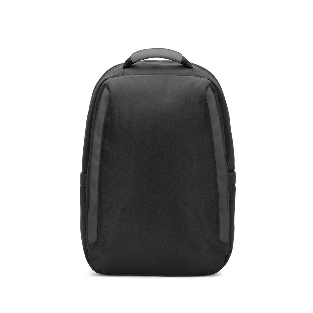 YANGON BPACK. Diebstahlsicherer Rucksack aus Twill mit wasserabweisender Beschichtung und recyceltem 600D-Polyester für Laptops 17'3" – zusätzliche Ansicht