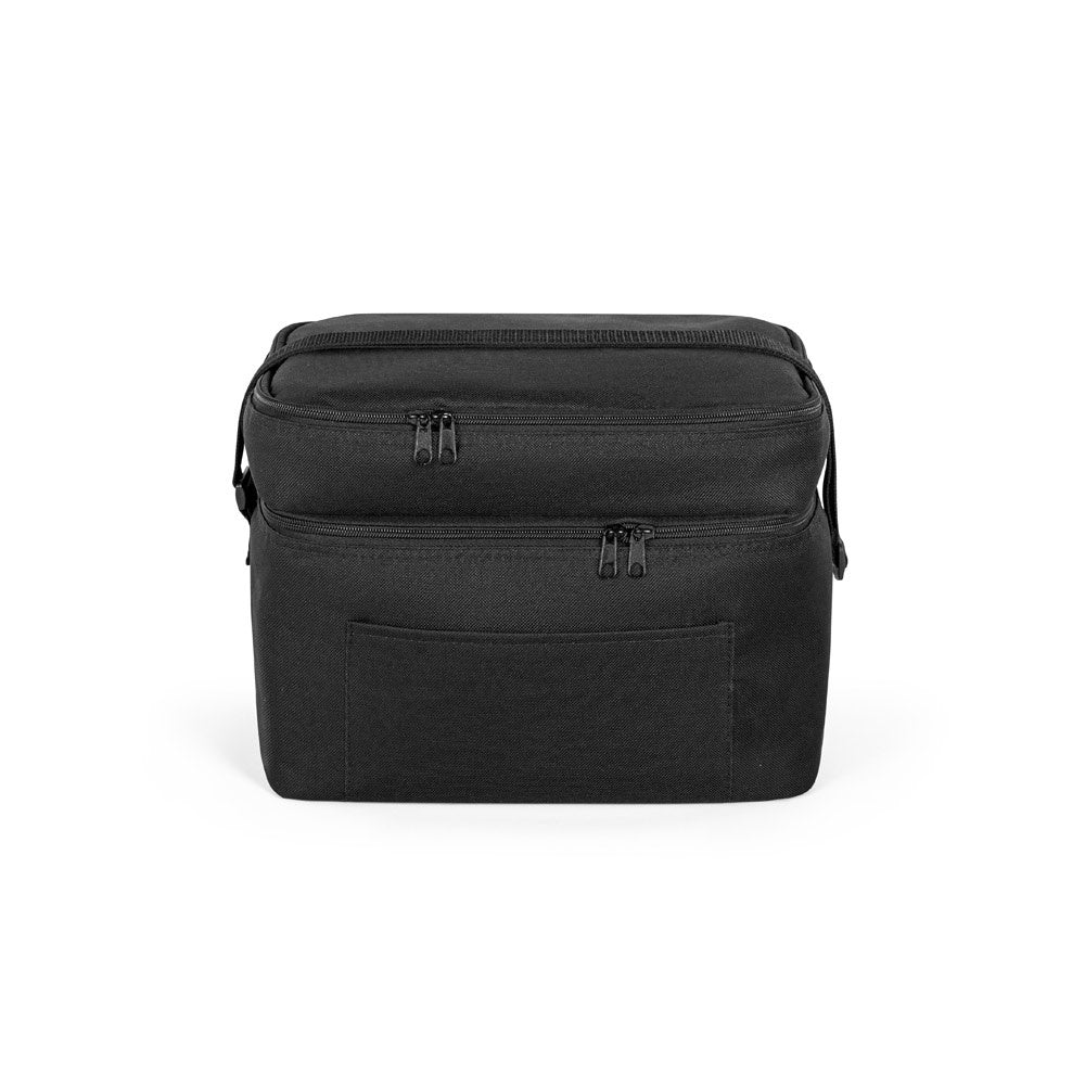 CANCUN LARGE. Kühltasche aus 600D, recyceltem Polyester, mit verstellbarem Gurtband 14 L – zusätzliche Ansicht