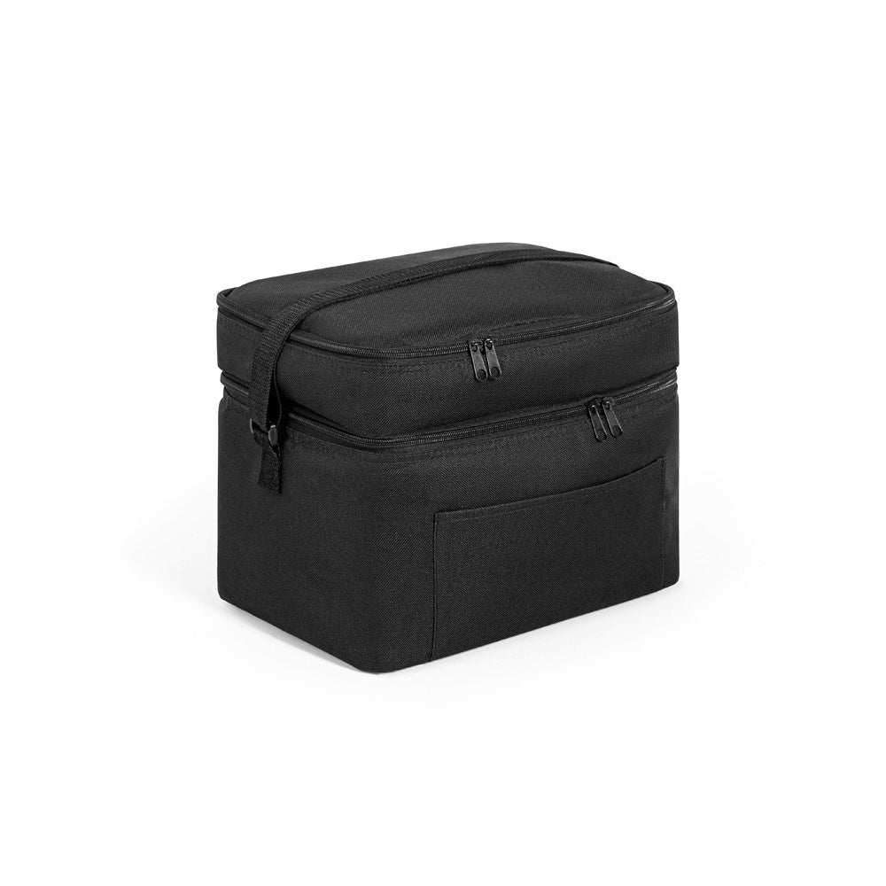CANCUN LARGE. Kühltasche aus 600D, recyceltem Polyester, mit verstellbarem Gurtband 14 L – zusätzliche Ansicht