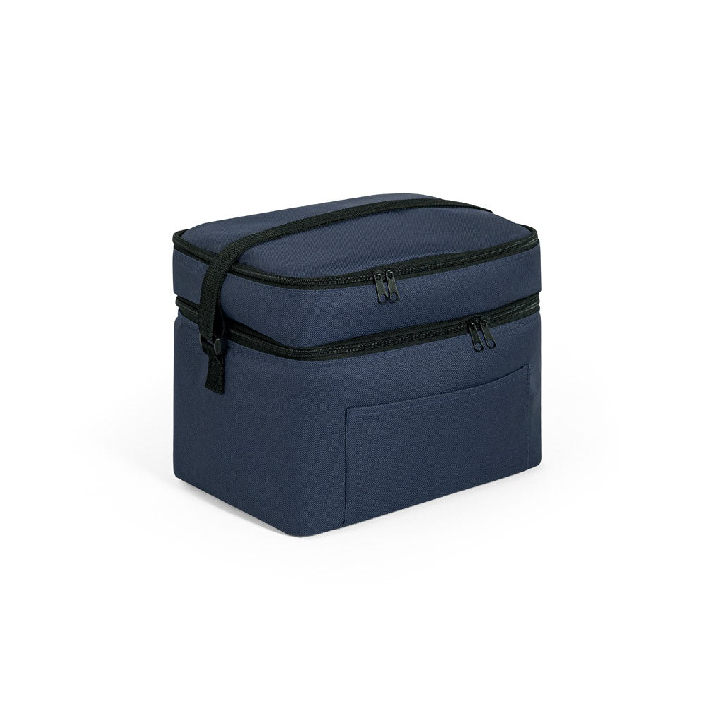 CANCUN LARGE. Kühltasche aus 600D, recyceltem Polyester, mit verstellbarem Gurtband 14 L – zusätzliche Ansicht