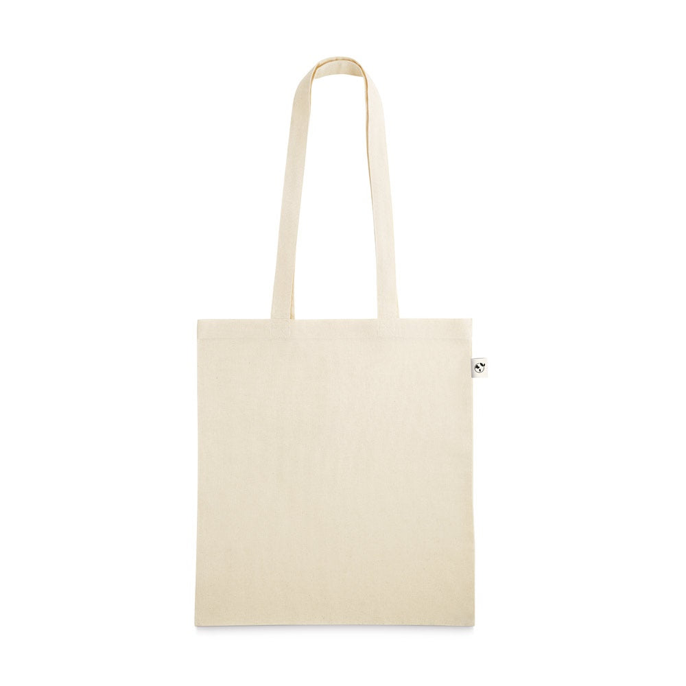LEON. Tasche aus 100% organische Bauwolle (140 g/m²) – zusätzliche Ansicht