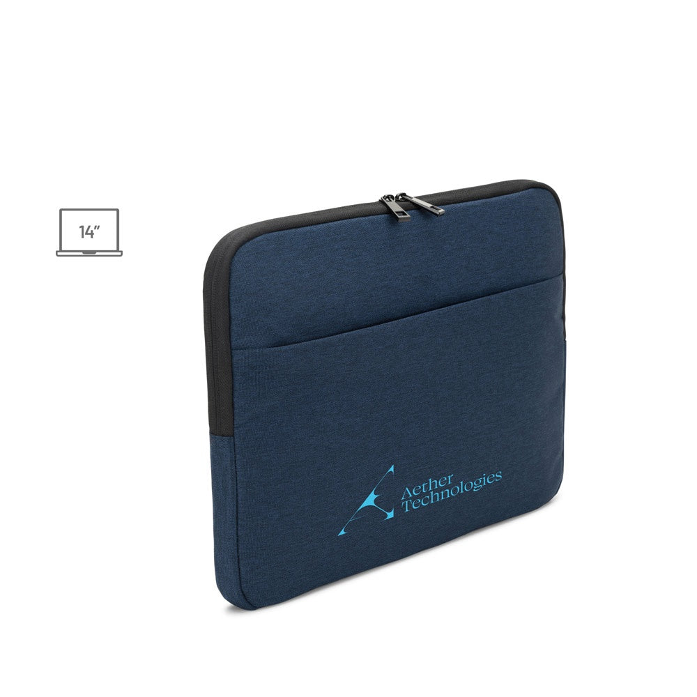 Newcastle. Tasche aus hochdichtem, recyceltem 600D-Polyester für Laptop 14"