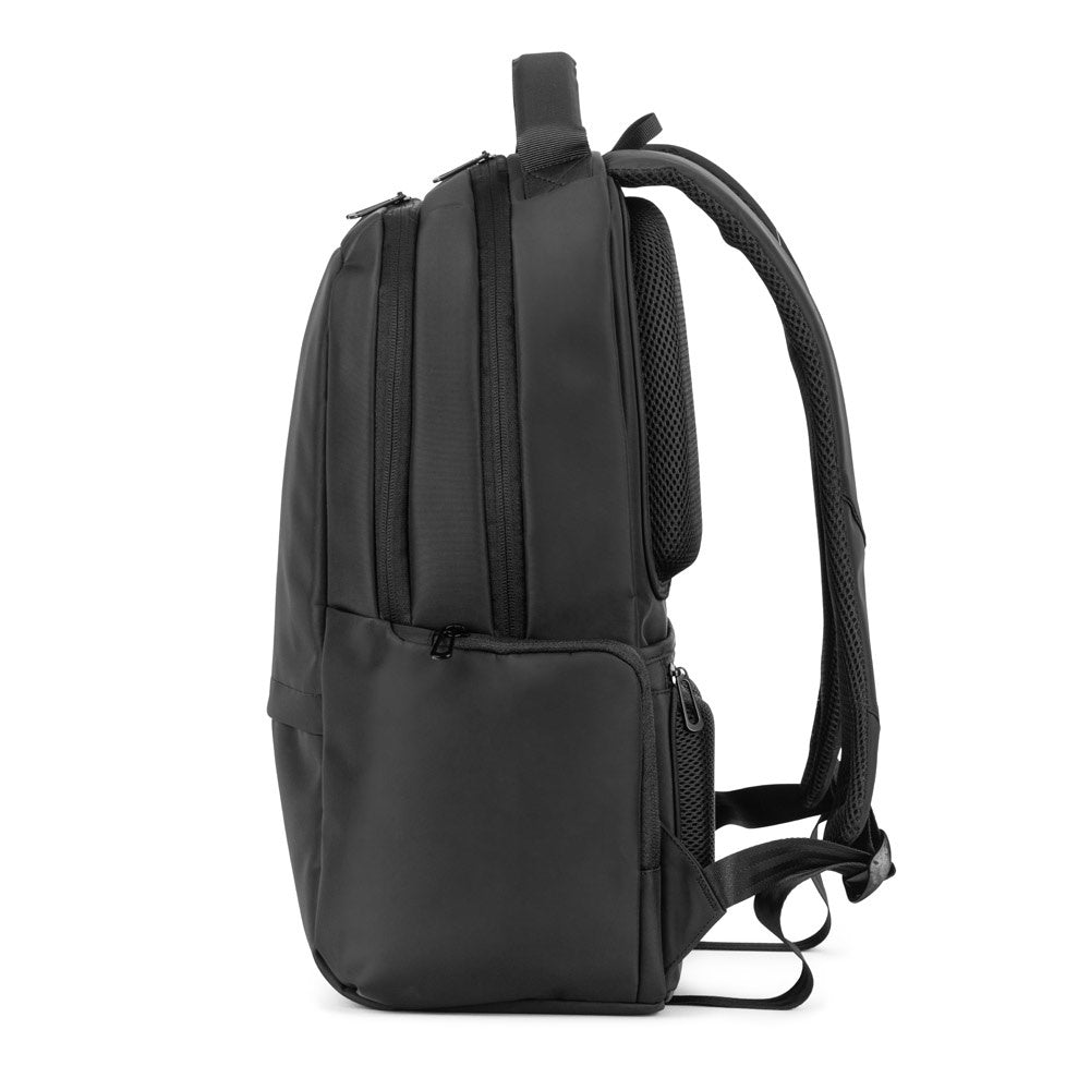 BOSTON SOLID. Laptop-Rucksack (17") aus 150D Nylon mit 2 gepolsterten Fächern – zusätzliche Ansicht