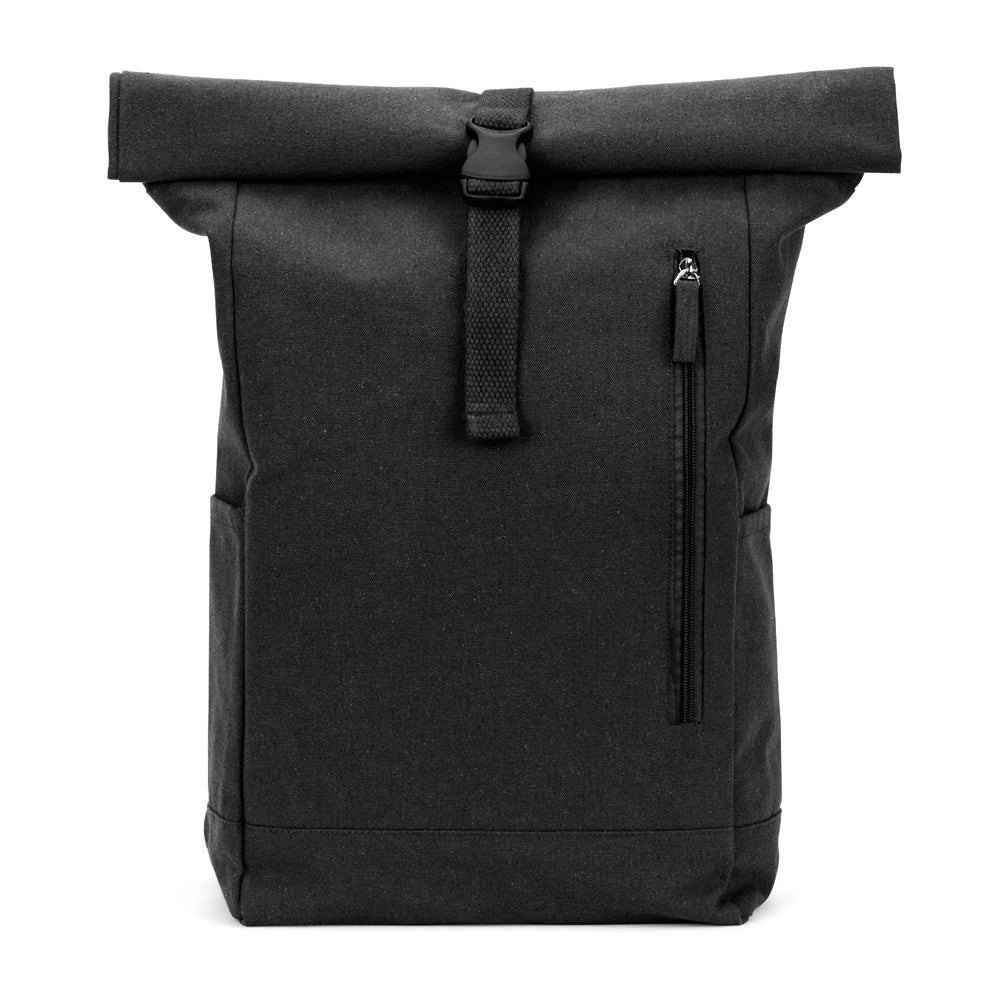 SAINT. Roll-Top-Rucksack aus recyceltem Baumwolle und recyceltem Polyester (380 g/m²) – zusätzliche Ansicht