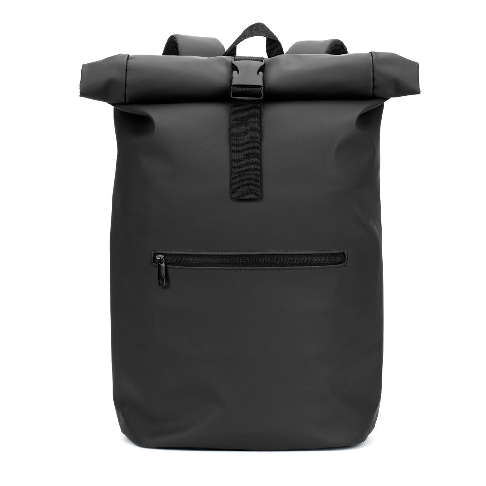 PORTLAND. Roll-Top-Rucksack aus PU mit Laptopfach, 16“ – zusätzliche Ansicht