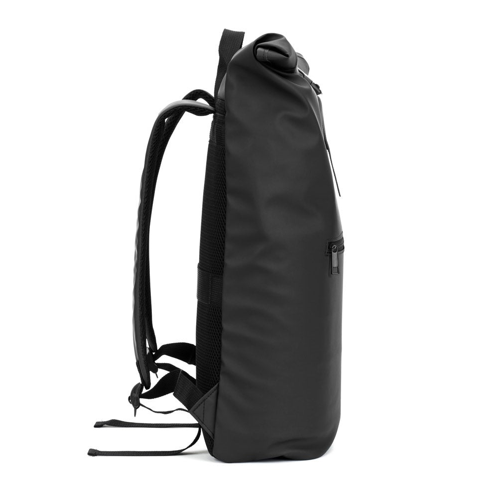 PORTLAND. Roll-Top-Rucksack aus PU mit Laptopfach, 16“ – zusätzliche Ansicht