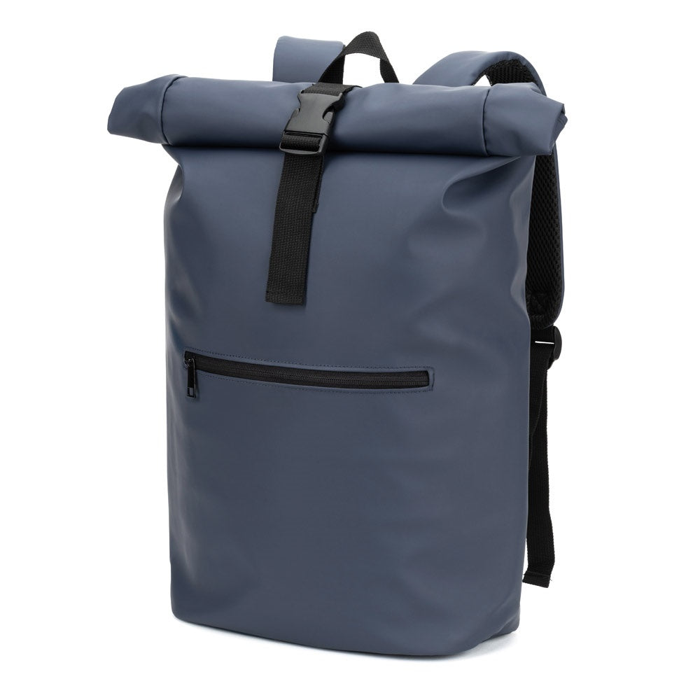 PORTLAND. Roll-Top-Rucksack aus PU mit Laptopfach, 16“ – zusätzliche Ansicht