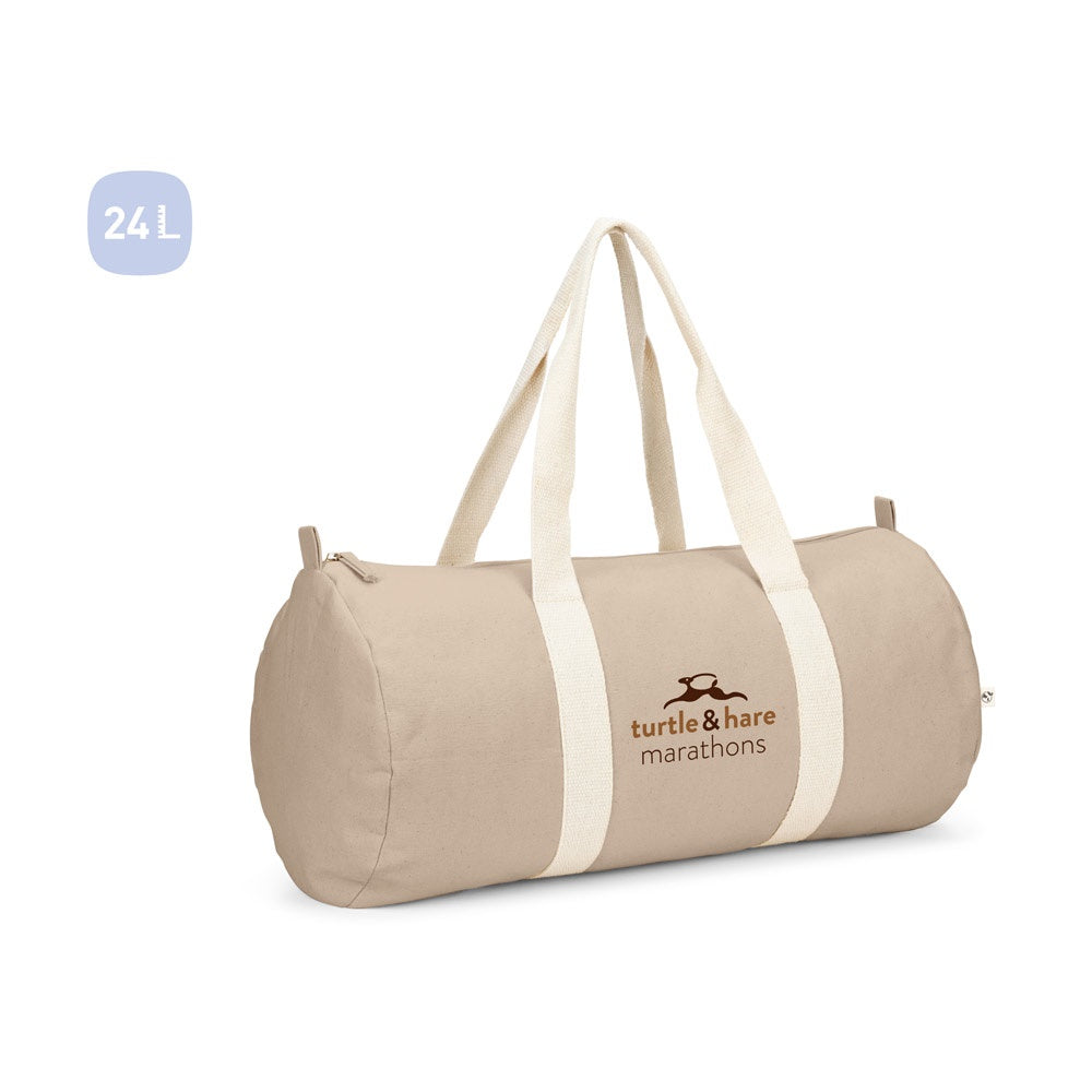 SAINT SPORT. Sporttasche aus recyceltem Baumwolle und recyceltem Polyester (380 g/m²)