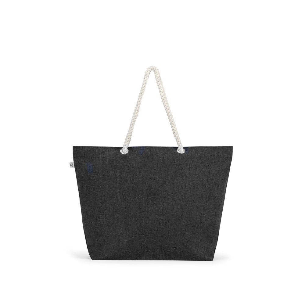 ATHENS. Strandtasche aus recycelter Baumwolle (70 %) und recyceltem Polyester (30 %) (220 g/m²) – zusätzliche Ansicht