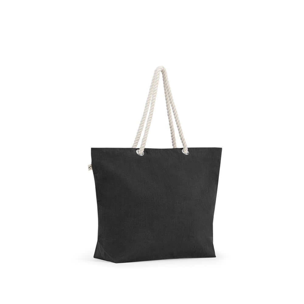 ATHENS. Strandtasche aus recycelter Baumwolle (70 %) und recyceltem Polyester (30 %) (220 g/m²) – zusätzliche Ansicht