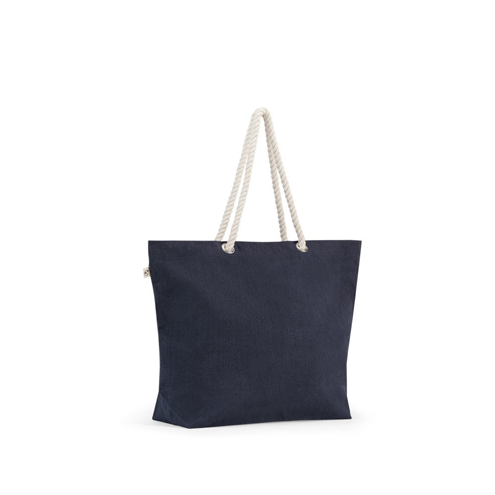 ATHENS. Strandtasche aus recycelter Baumwolle (70 %) und recyceltem Polyester (30 %) (220 g/m²) – zusätzliche Ansicht