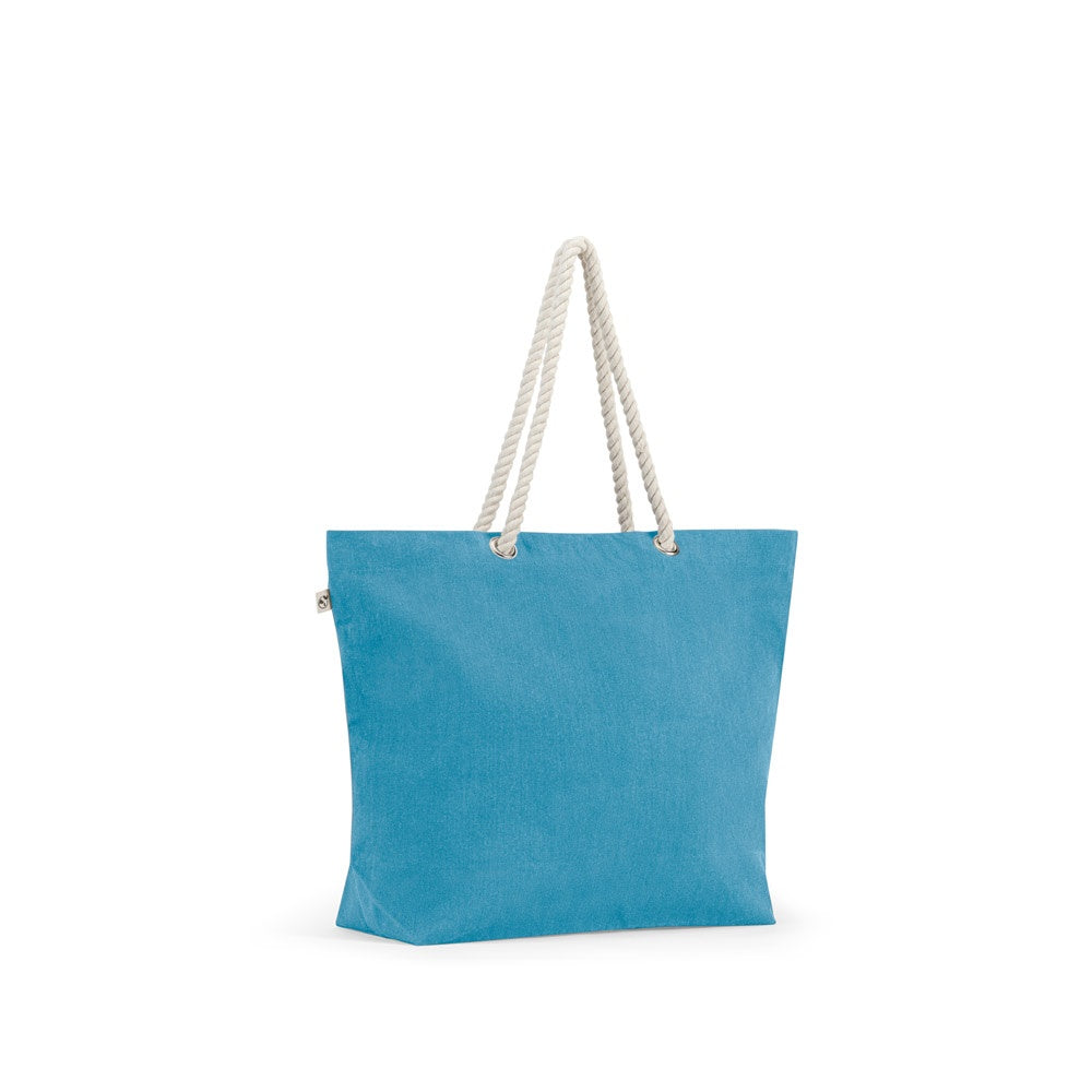ATHENS. Strandtasche aus recycelter Baumwolle (70 %) und recyceltem Polyester (30 %) (220 g/m²) – zusätzliche Ansicht