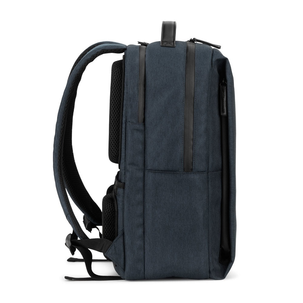 GLASGOW. Laptop-Rucksack (17") aus hochdichtem 600D-Recycling-Polyester (20L) – zusätzliche Ansicht