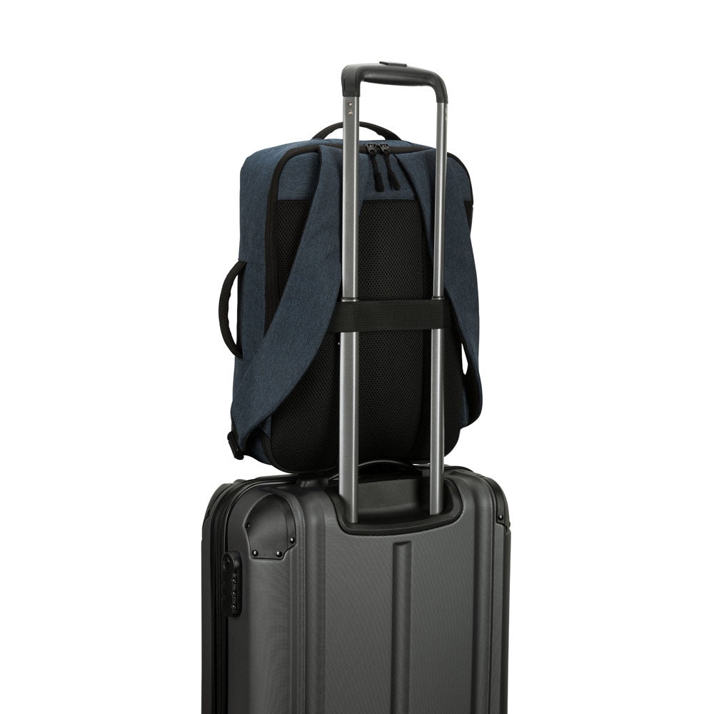 NIAMEY. Tasche aus hochdichtem, recyceltem 300D-Polyester für Laptop 15'6" – zusätzliche Ansicht