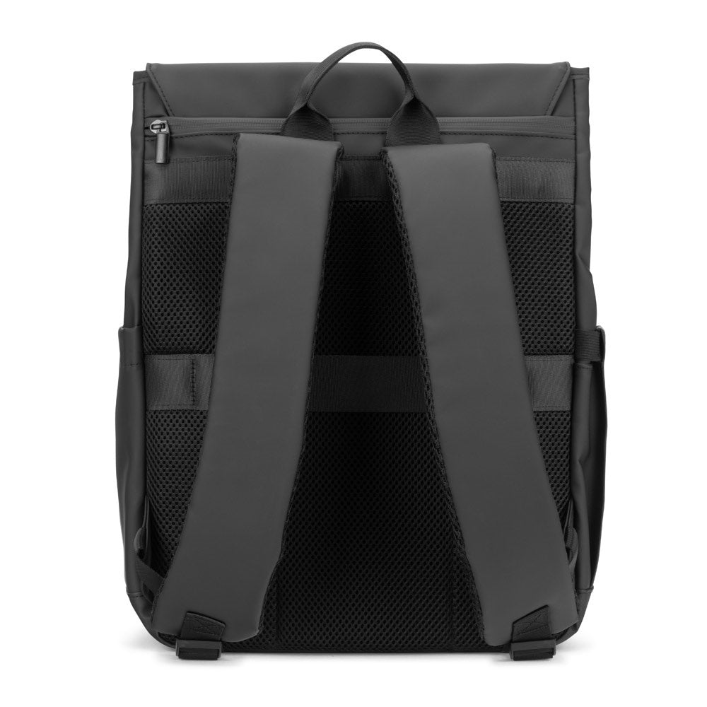 AZORES BAG. Laptop-Rucksack (16") aus PU, mit Klappe, die alle Fächer abdeckt – zusätzliche Ansicht