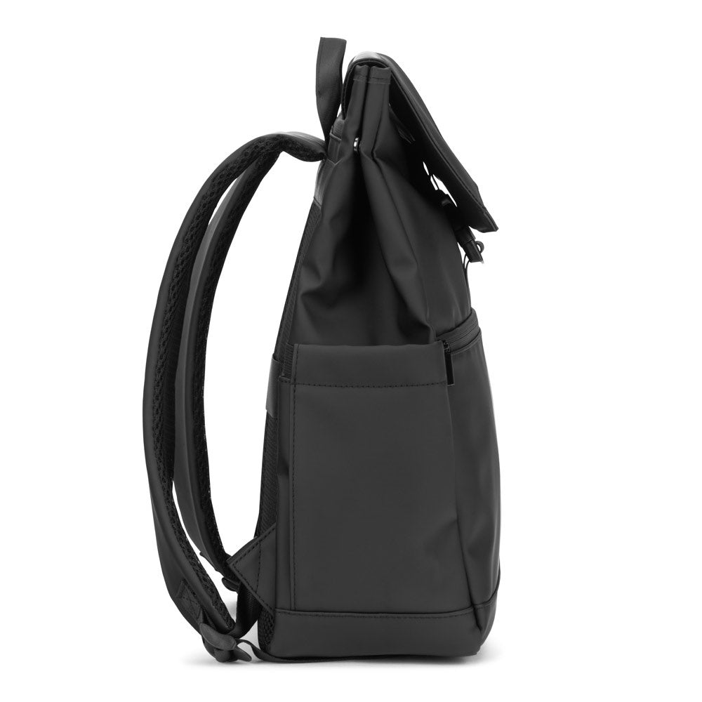 AZORES BAG. Laptop-Rucksack (16") aus PU, mit Klappe, die alle Fächer abdeckt – zusätzliche Ansicht